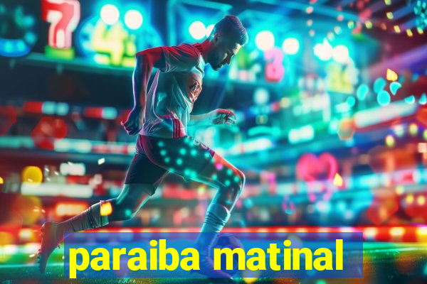 paraiba matinal